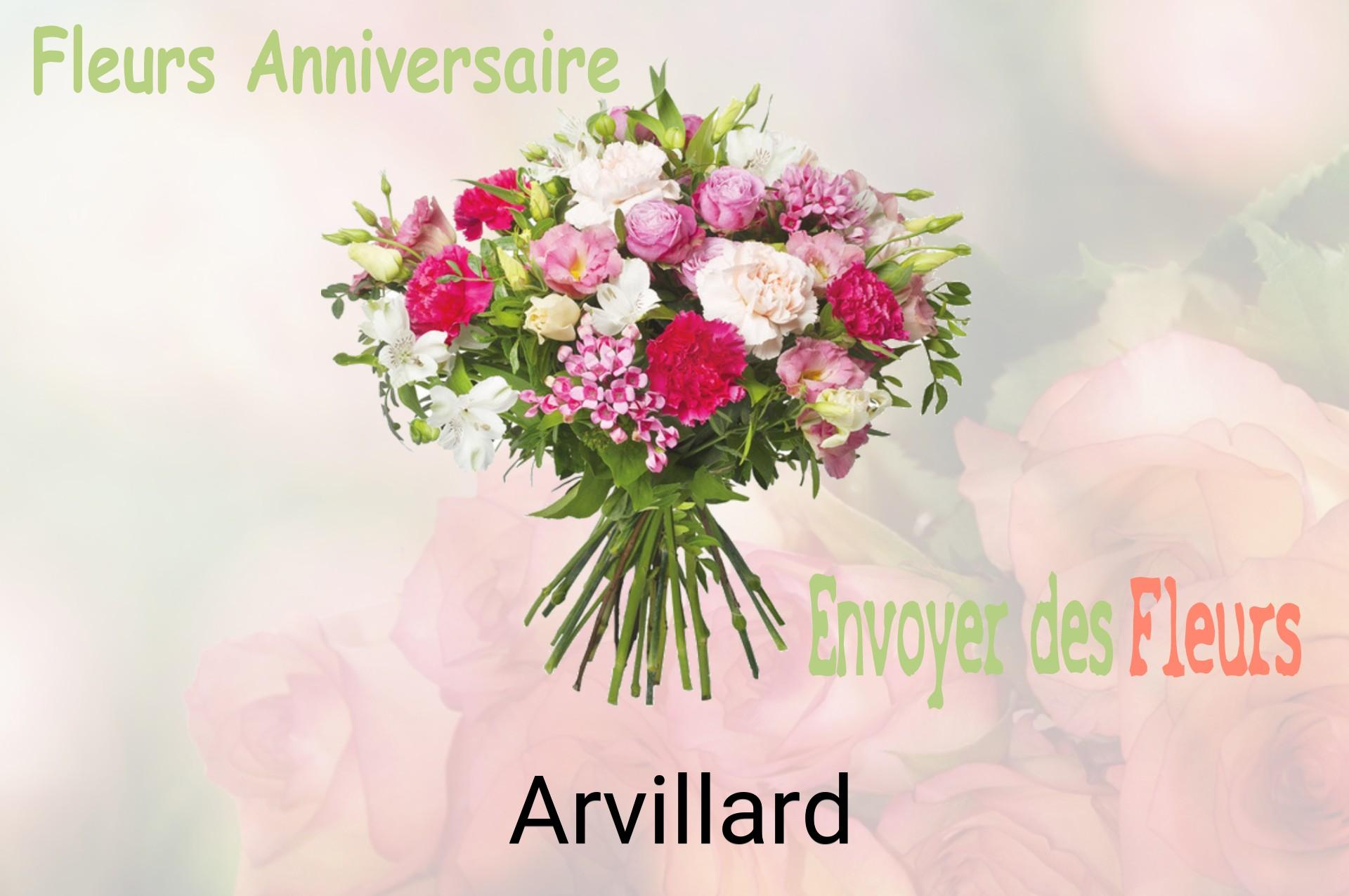 Bouquet de fleurs d’anniversaire livré à Arvillard
